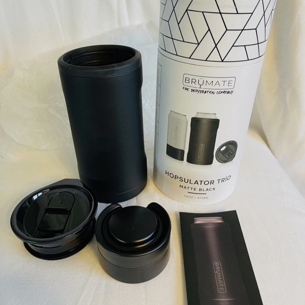 BrüMate Hopsulator Trio Matte Black